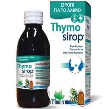 Tilman Thymo Sirop Καταπραϋντικό Σιρόπι για το Λαιμό με Εκχύλισμα Θυμαριού 150ml