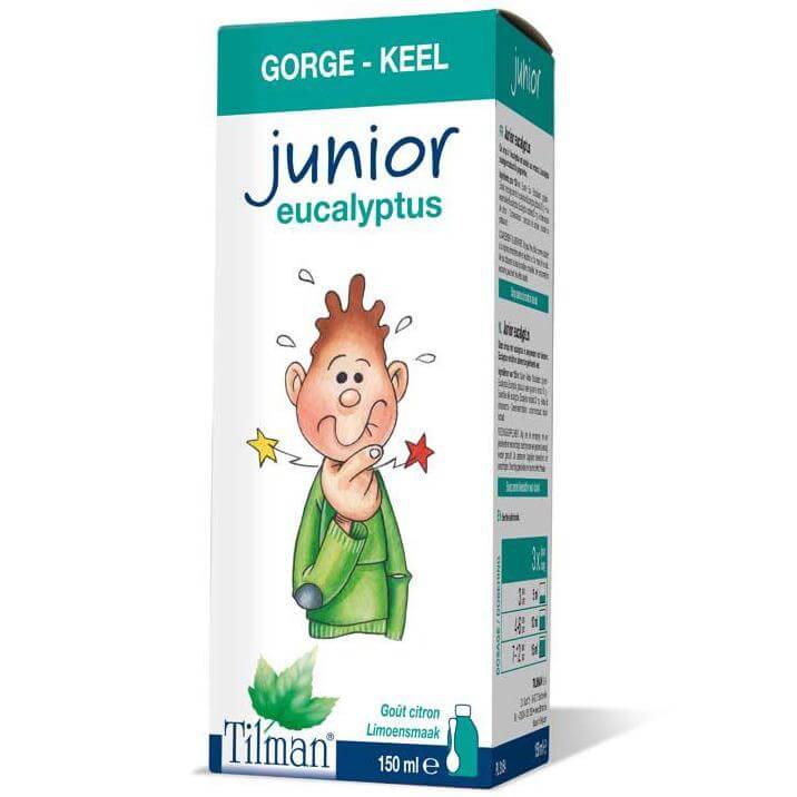 Tilman Junior Throat & Breath Eukalyptus Παιδικό Σιρόπι Ευκαλύπτου για το Λαιμό 150ml