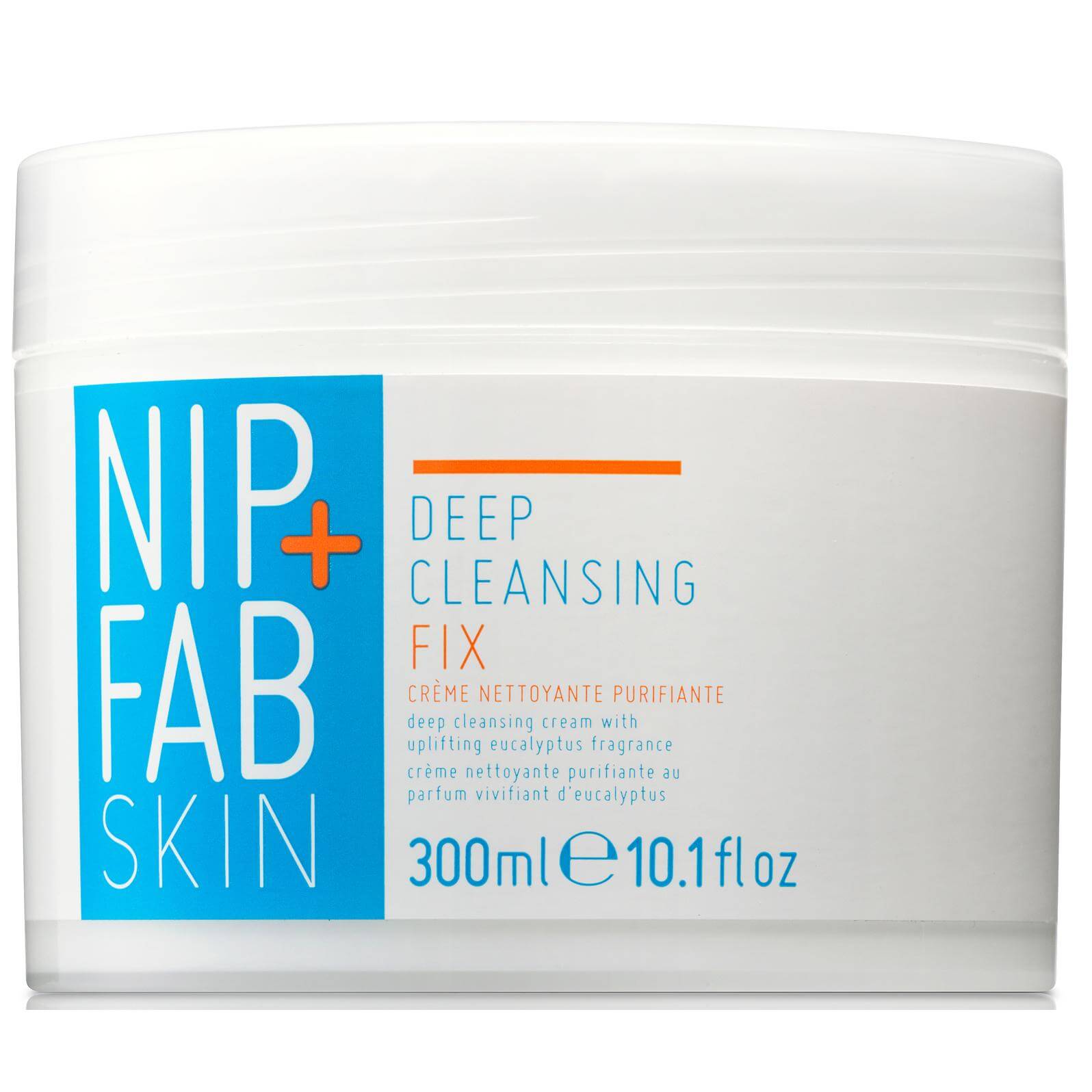 Nip + Fab Deep Cleansing Fix Πολυχρηστική Kρέμα Kαθαρισμού για το Πρόσωπο που Αφαιρεί το Μακιγιάζ & Εξυγιαίνει το Πρόσωπο 300ml