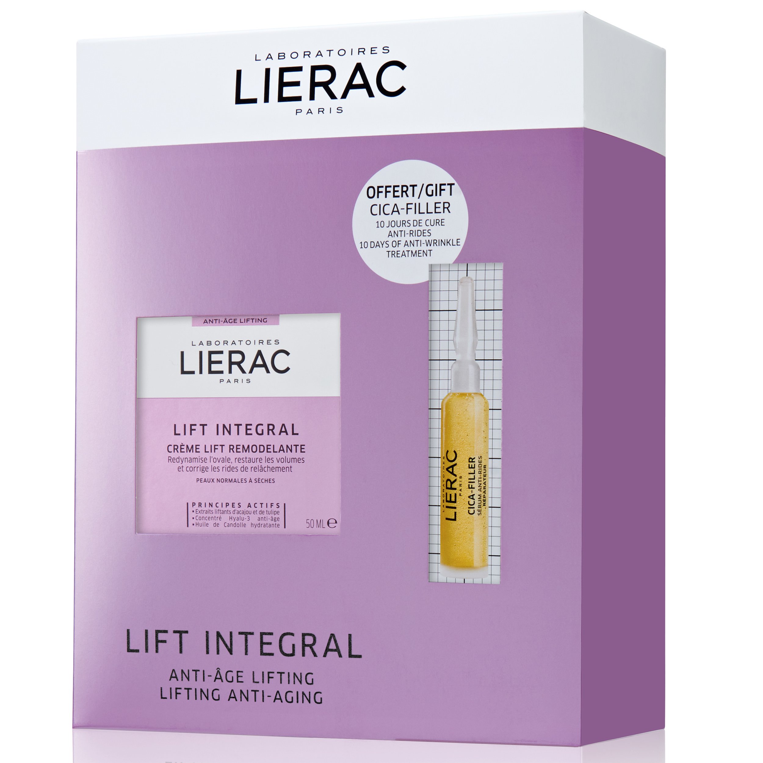 Lierac Promo Lift Integral Creme 50ml & Δώρο Cica-Filler Serum 10ml