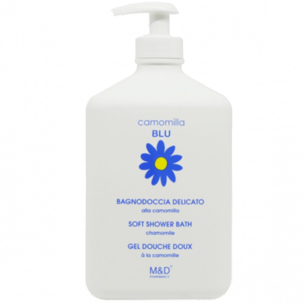 Camomilla Blu Camomilla Blu Delicate Douche Doux Bath & Shower Gel Απαλό Αφρόλουτρο για Πολύ Ευαίσθητο & Δυσανεκτικό Δέρμα με Χαμομήλι με Αντλία 500ml