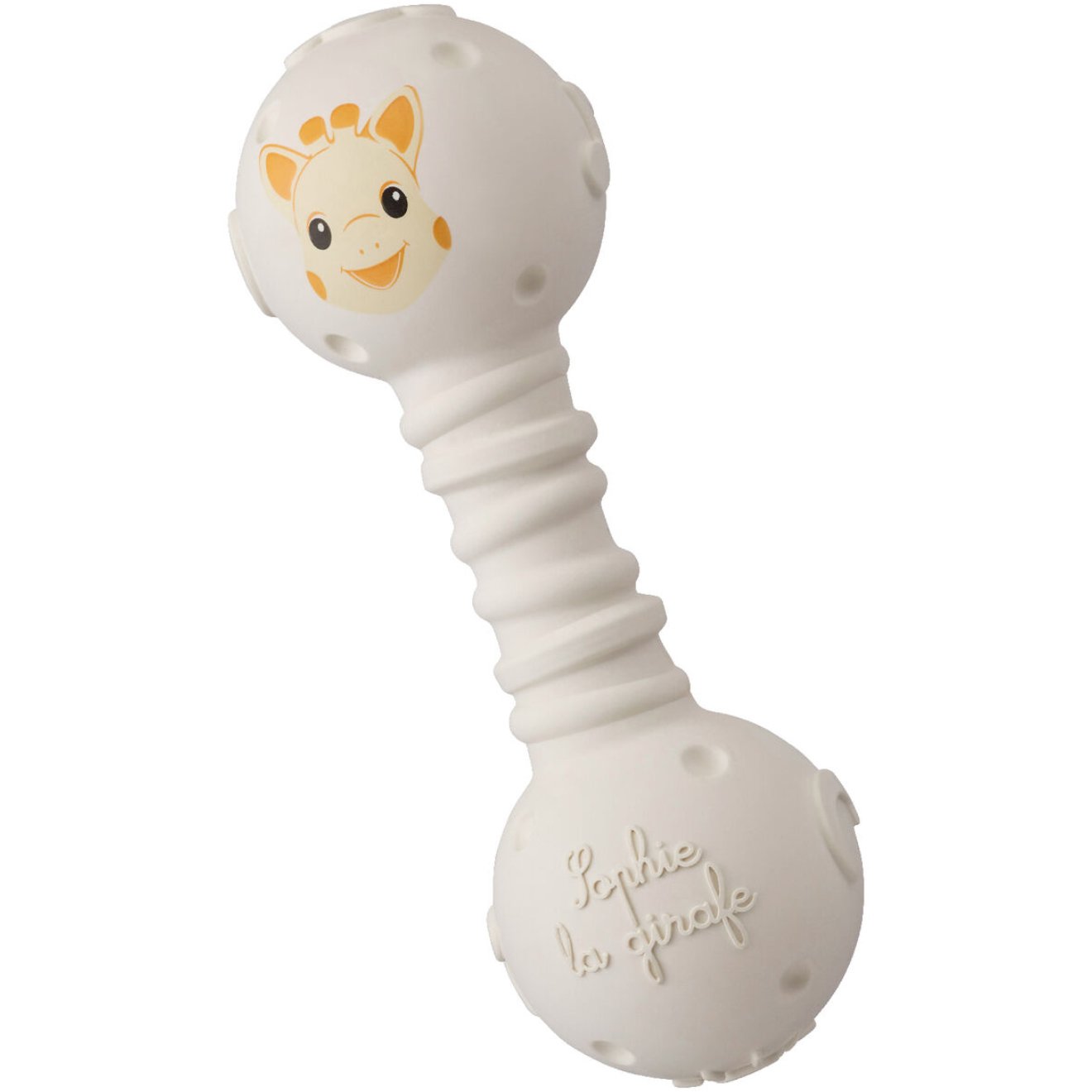 Sophie La Girafe Sophie La Girafe Teething Rattle 3m+ Κουδουνίστρα & Μασητικό από Φυσικό Καουτσούκ 1 Τεμάχιο, Κωδ S010510