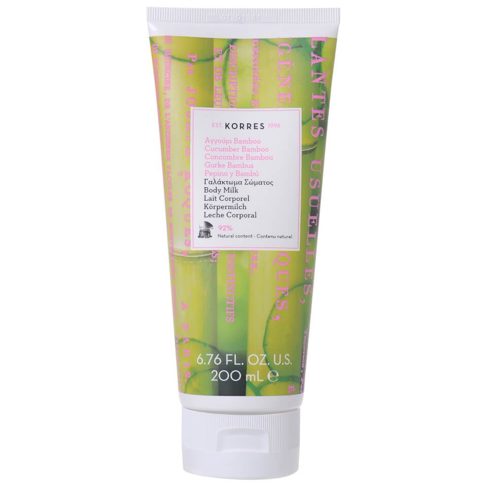 Korres Body Milk Γαλάκτωμα Σώματος Αγγούρι-Bamboo 200ml