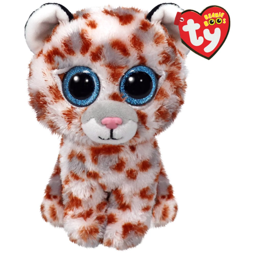 Ty Ty Beanie Babies Coco Plushie Λούτρινο Παιδικό Παιχνίδι Λεοπάρδαλη 1 Τεμάχιο