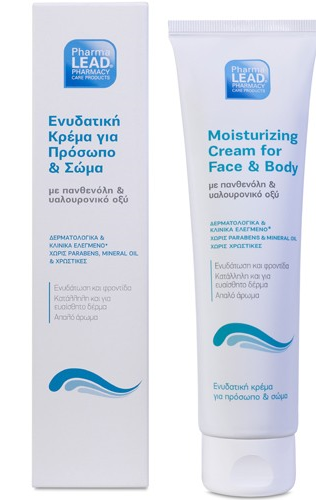 Pharmalead Moisturizing Cream for Face and Body Εμπλουτισμένη Σύνθεση Με 5% Πανθενόλη Που Ενυδατώνει Και Καταπραΰνει 150ml