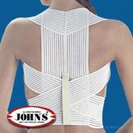 Johns Iμάντας Κυφώσεως με Διπλή Χιαστή Στήριξη One Size 12390