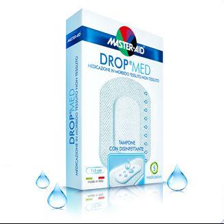 Master Aid Drop med Αντικολλητικές Αυτοκόλλητες Γάζες – 10x8cm