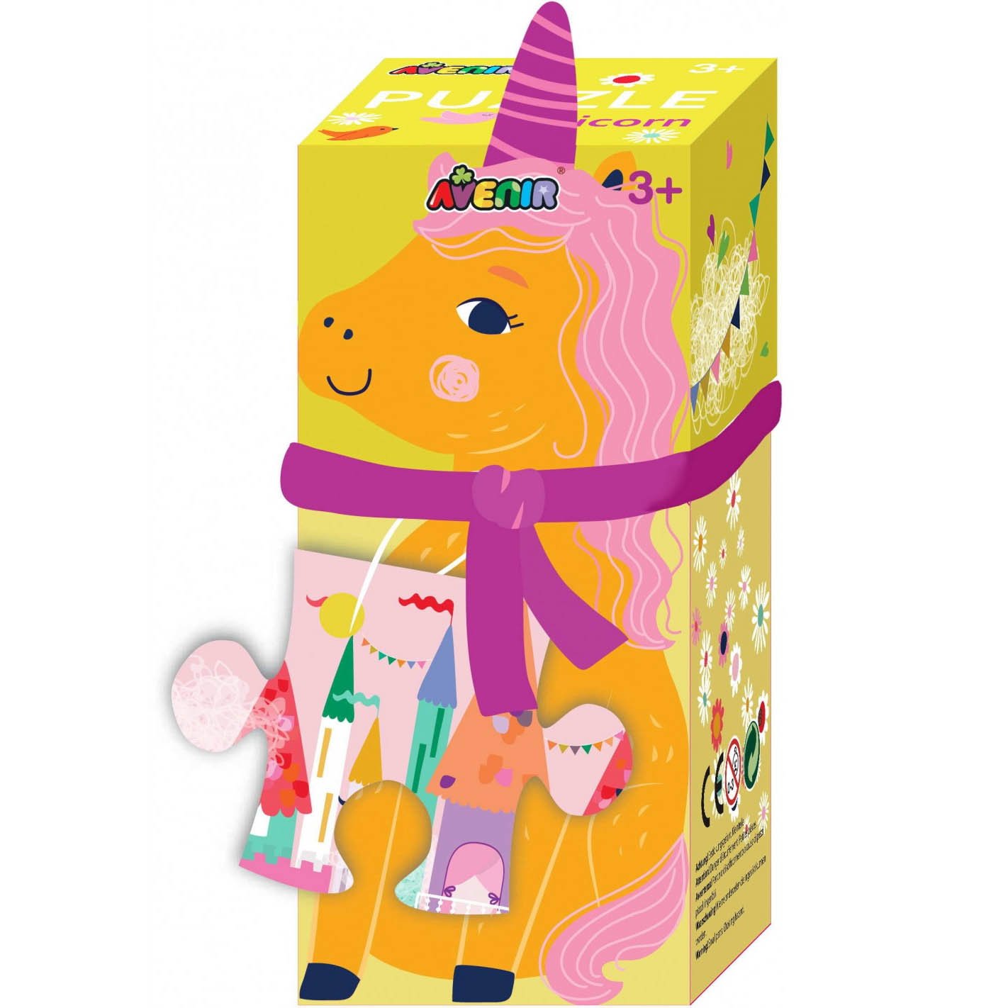 Avenir Puzzle Unicorn 3+ Years Παιδικό Παζλ με 28 Κομμάτια 1 Τεμάχιο, Κωδ 60606