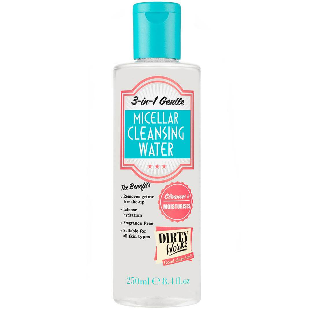 Dirty Works Micellar Cleansing Water 3-in-1Νερό Ντεμακιγιάζ 250ml