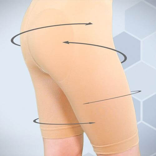 Nanobionic Slim Shape Βερμούδα Για Την Μείωση Της Κυτταρίτιδας Σύσφιξη Ανόρθωση Γλουτών 1τμχ – beige L/XL