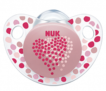 Nuk Trendline Adore Πιπίλα Σιλικόνης Χωρίς BPA – Μέγεθος 3 (18-36 μηνών)