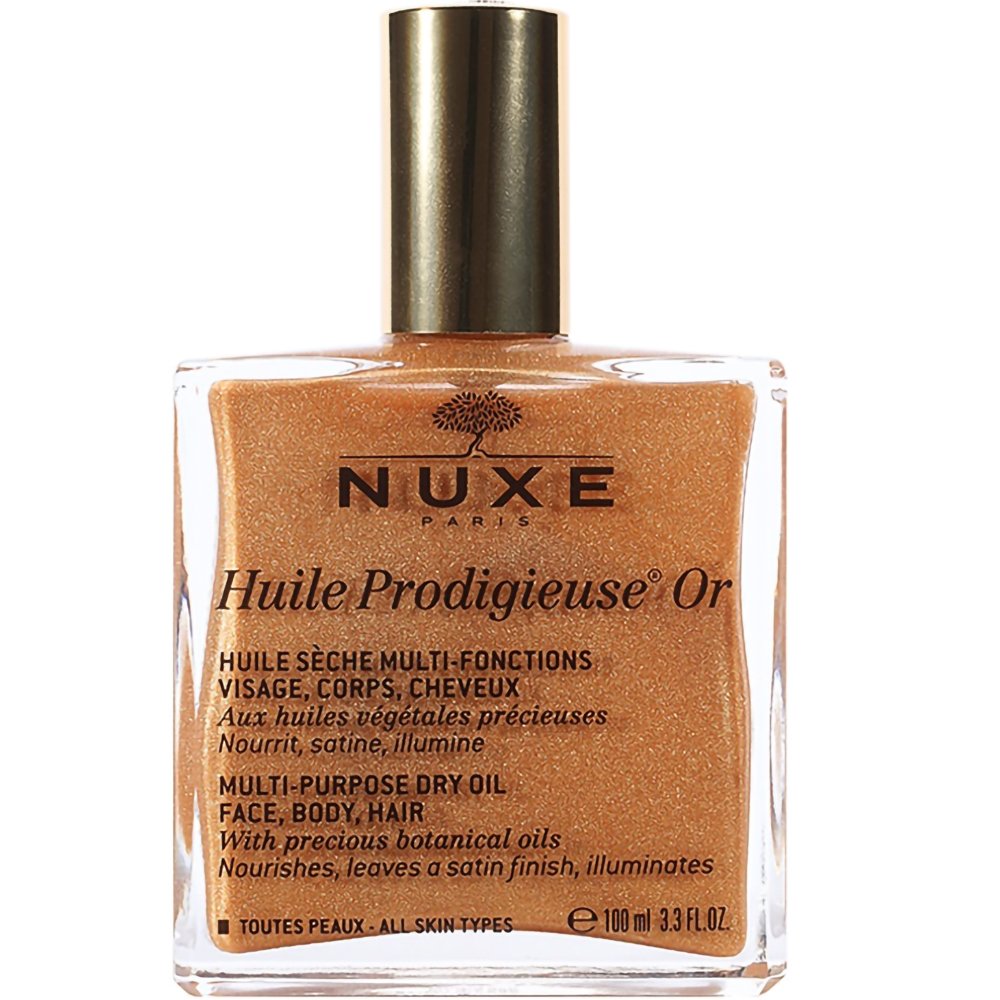 Nuxe Huile Prodigieuse OR Dry Oil Ξηρό Λάδι Ενυδάτωσης & Λάμψης για Πρόσωπο - Σώμα - Μαλλιά με Χρυσαφένια Λάμψη 100ml 8229