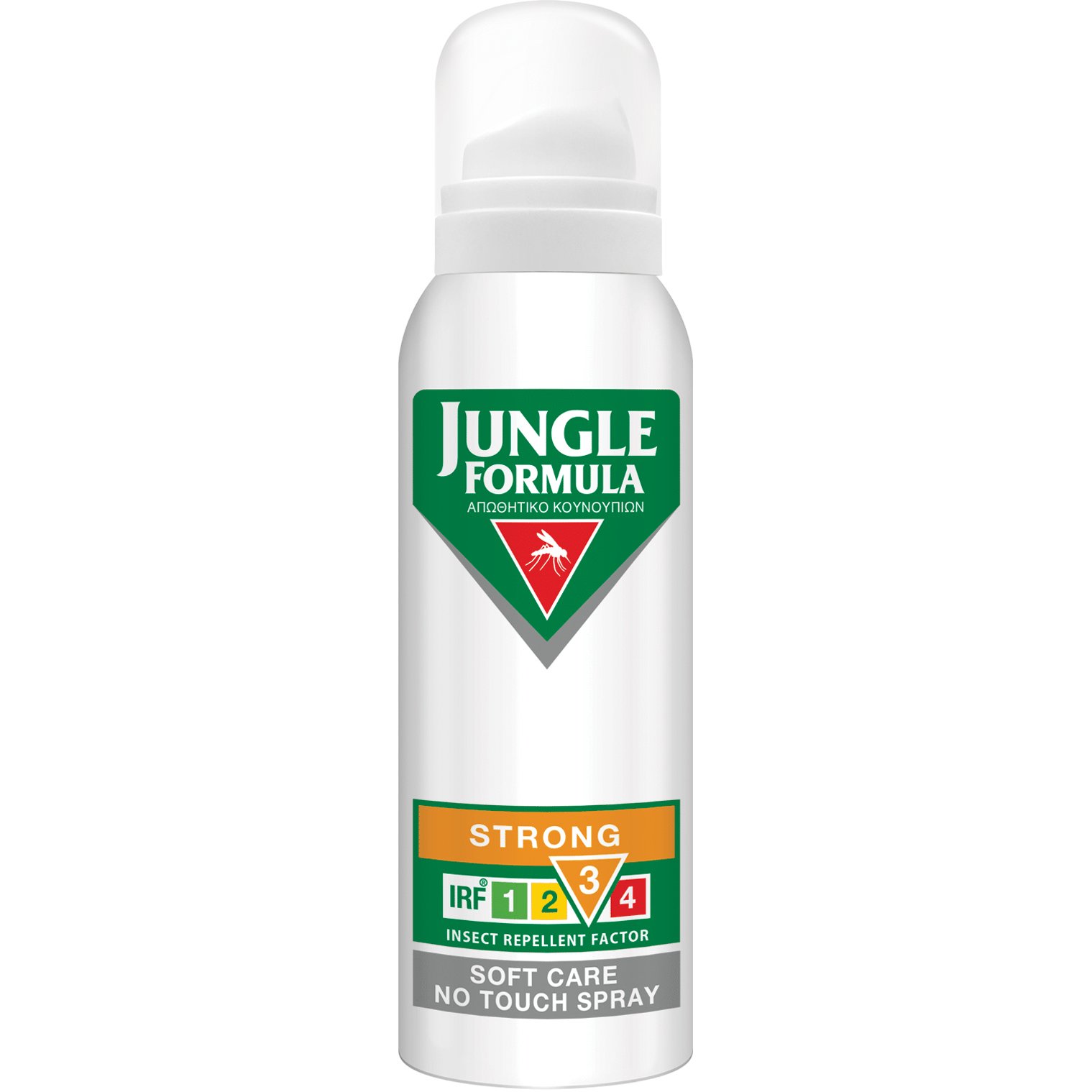 Jungle Formula Strong Soft Care No Touch Spray Εντομοαπωθητικό Σπρέι με Καταπραϋντικά Συστατικά για Ισχυρή Προστασία 125ml