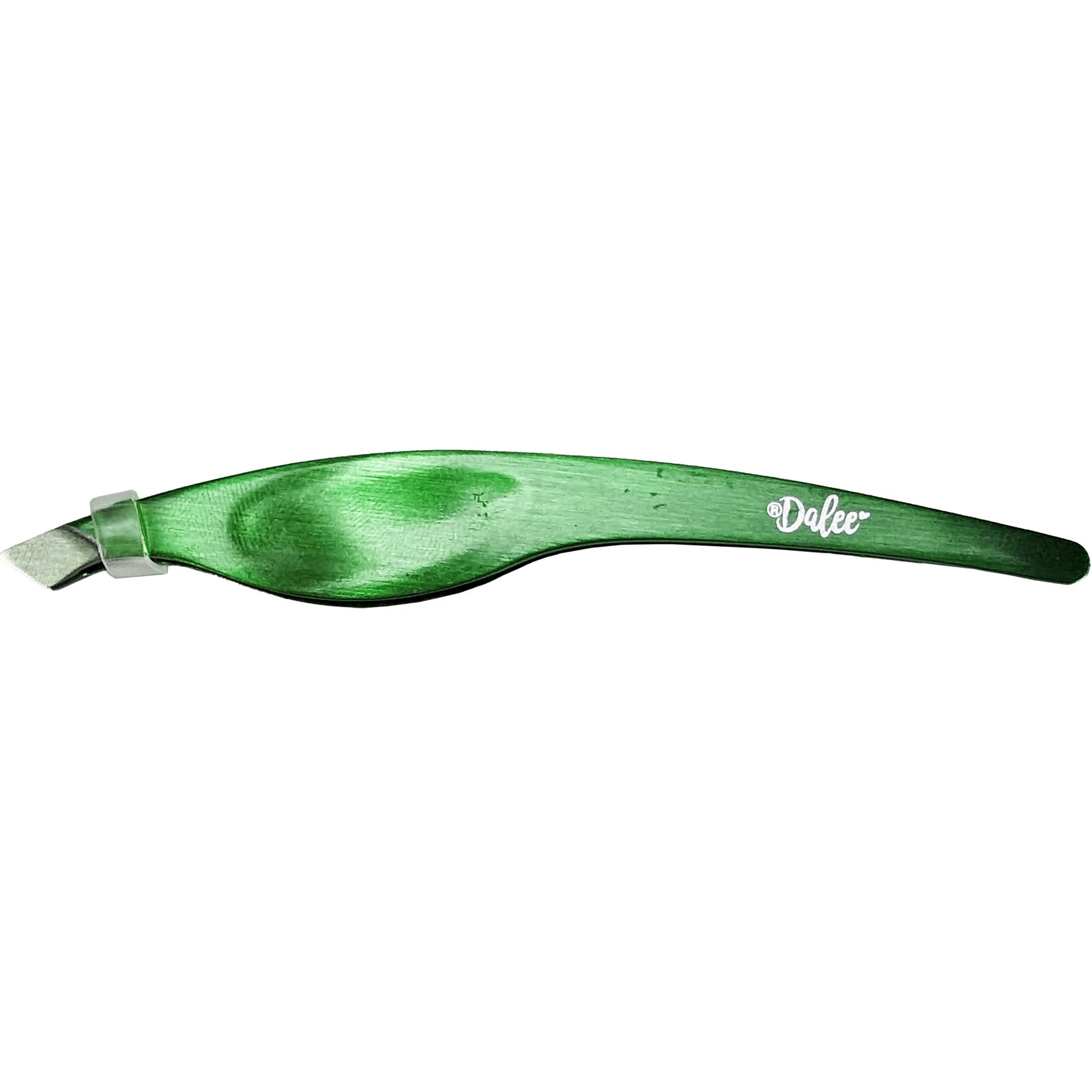 Medisei Dalee Tweezers Eyebrow Τσιμπιδάκι Φρυδιών με Εργονομική Λαβή 1 Τεμάχιο - Πράσινο