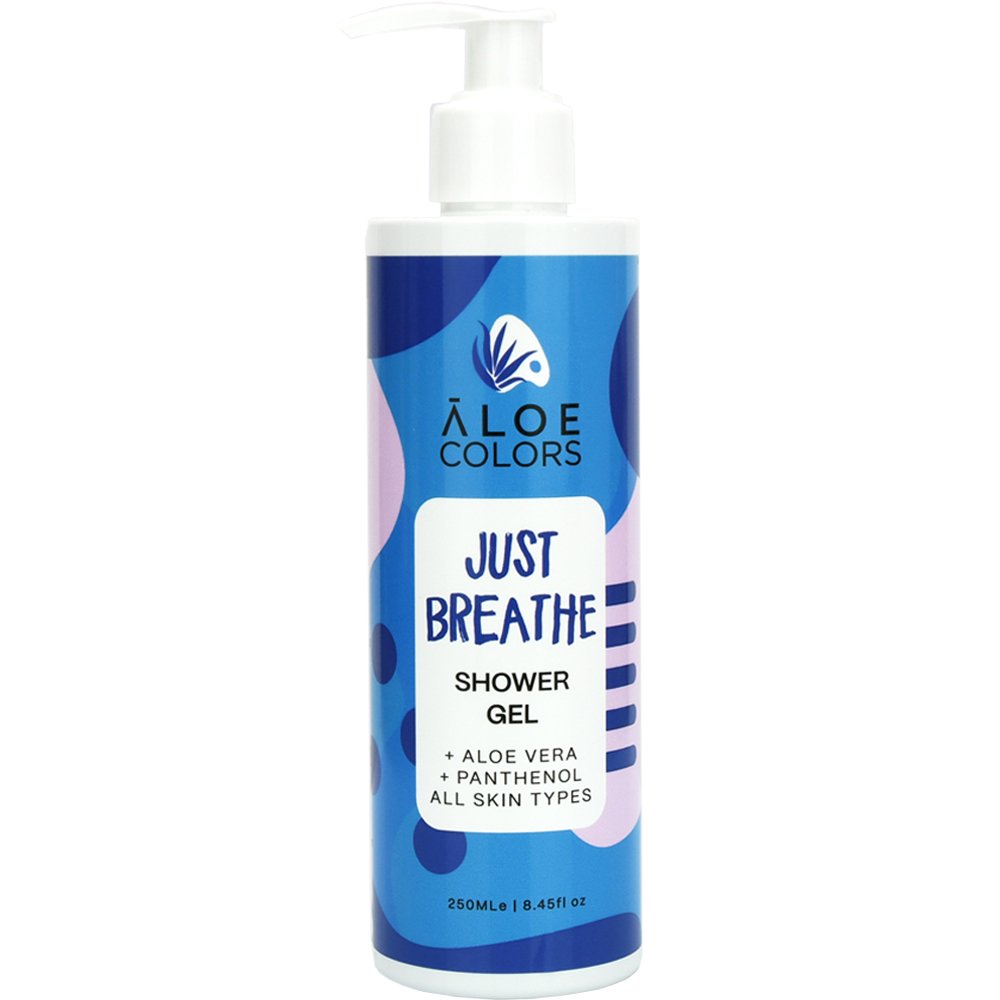 Aloe Colors Just Breathe Shower Gel Αφρόλουτρο για Όλη την Οικογένεια με Οργανική Αλόη 250ml