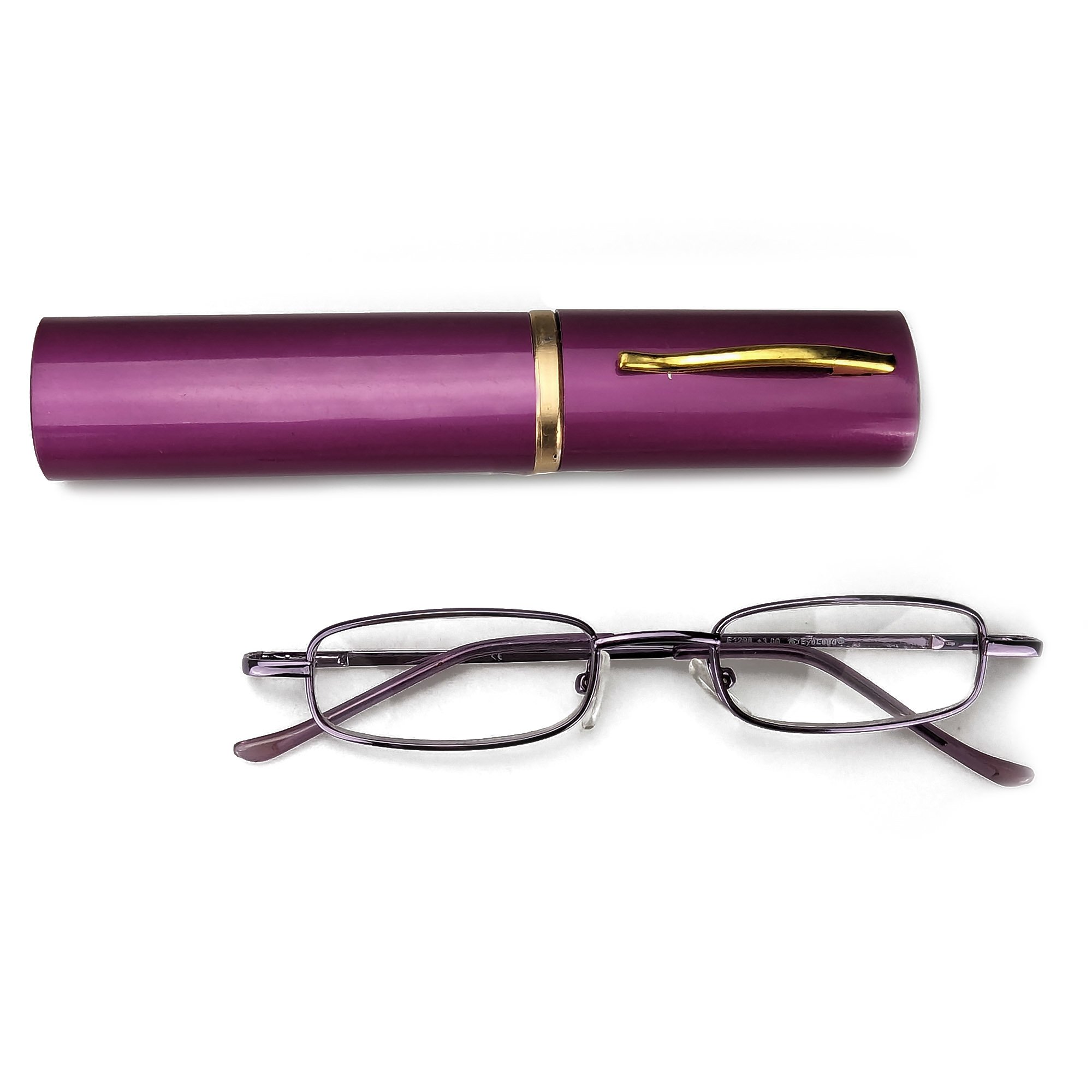 Eyelead Eyelead Pocket Γυαλιά Διαβάσματος Τσέπης Μωβ, με Μεταλλικό Σκελετό 1 Τεμάχιο, Κωδ P203 - 3,75
