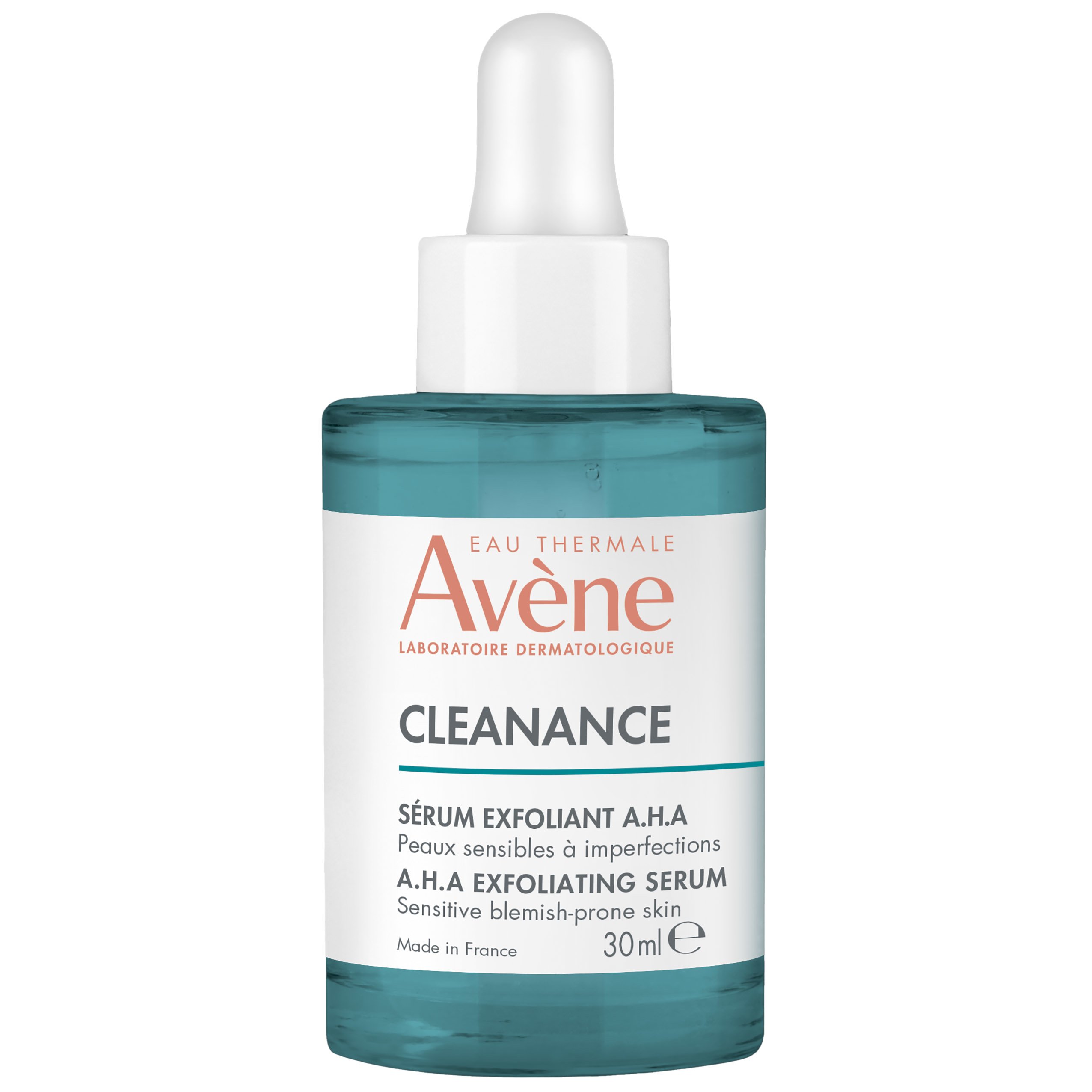 Avène Avene Cleanance Serum Exfoliant A.H.A Ορός Λείανσης Προσώπου με Απολεπιστικά Οξέα Φρούτων, Κατάλληλο για Ευαίσθητο Δέρμα με Ατέλειες 30ml
