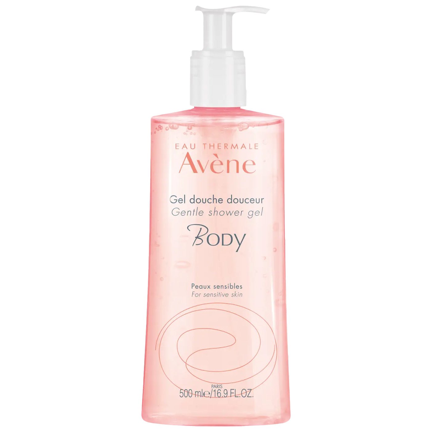 Avene Gentle Shower Gel Body Αφρόλουτρο για Πρόσωπο – Σώμα, Κατάλληλο για Ευαίσθητες Επιδερμίδες 1 Τεμάχιο – 500ml