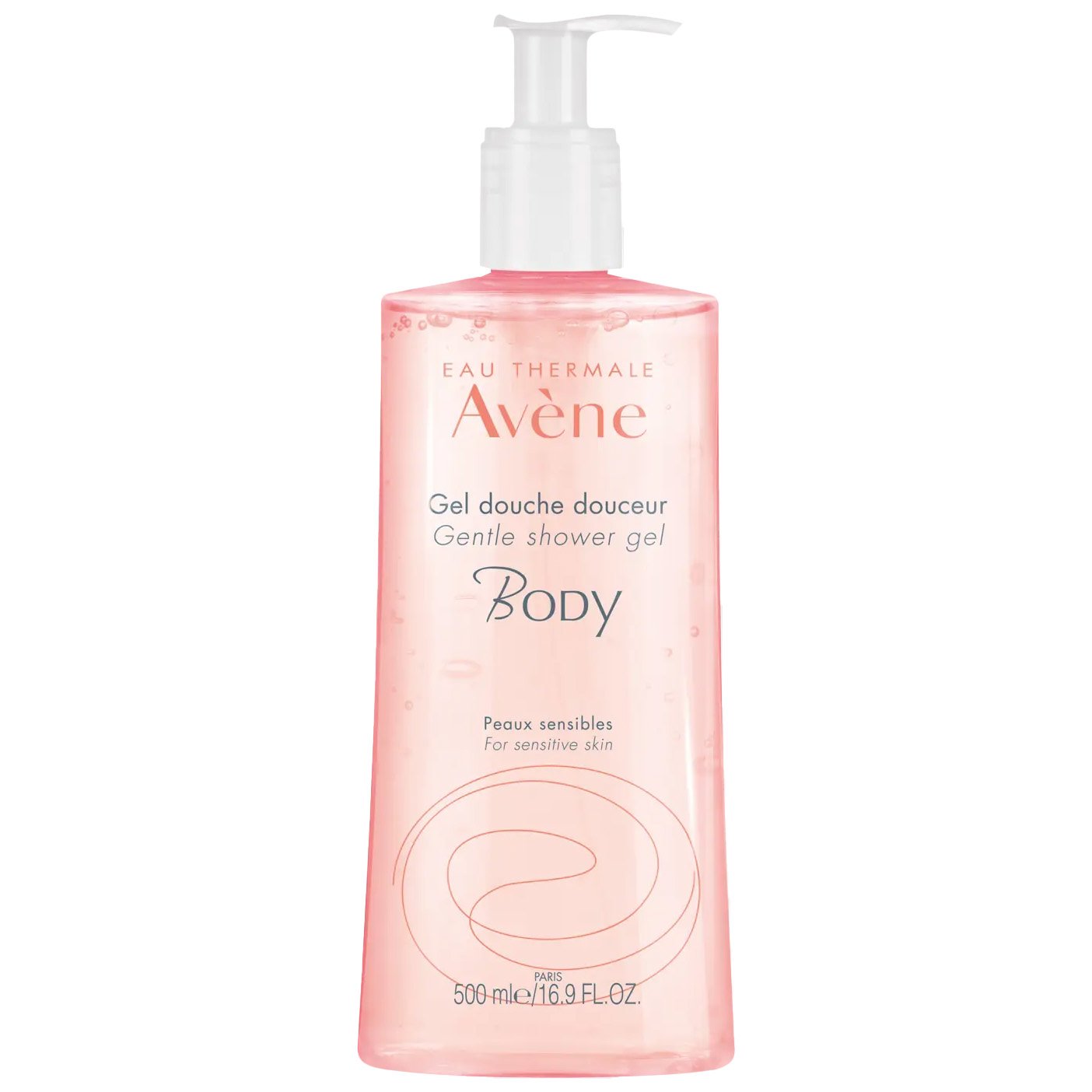 Avene Gentle Shower Gel Body Αφρόλουτρο για Πρόσωπο – Σώμα, Κατάλληλο για Ευαίσθητες Επιδερμίδες 1 Τεμάχιο – 500ml