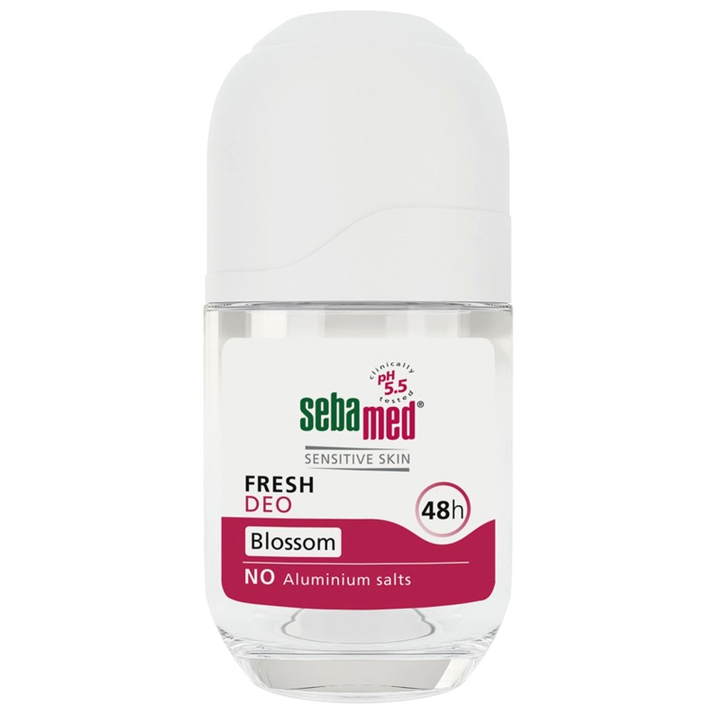 Sebamed Fresh Blossom Deodorant Roll-on 48h Αποσμητικό Roll-On με Άρωμα από Άνθη 50ml