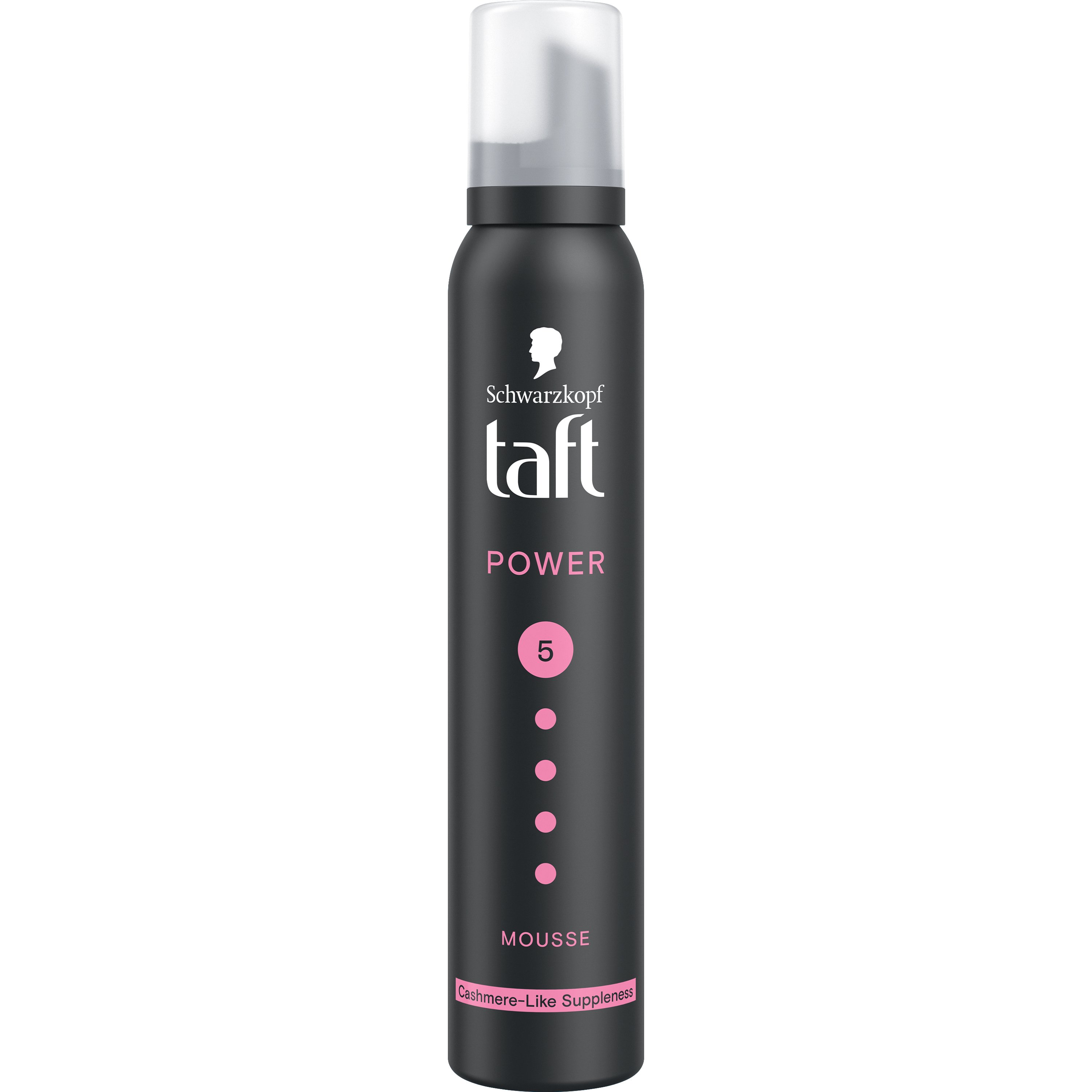 Schwarzkopf Schwarzkopf Taft Power 5 Mousse Cashmere Like Suppleness Αφρός για Ελαστικό Κράτημα, Ιδανικός για Ξηρό & Ταλαιπωρημένο Τριχωτό 200ml