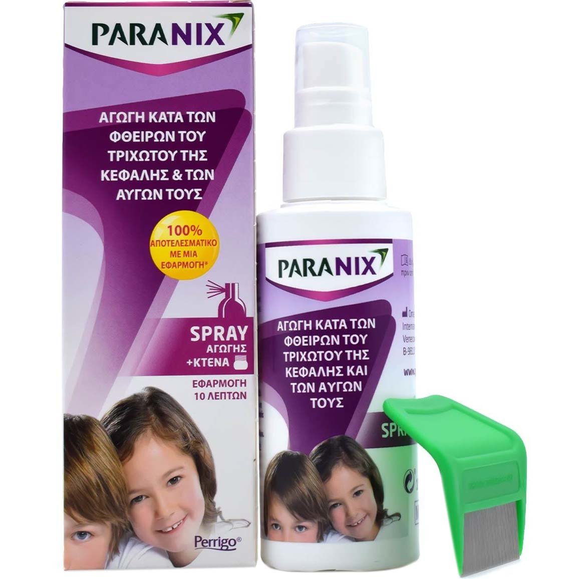 Paranix Spray Απομακρύνει Τις Ψείρες Με Την Πρώτη Εφαρμογή 100ml