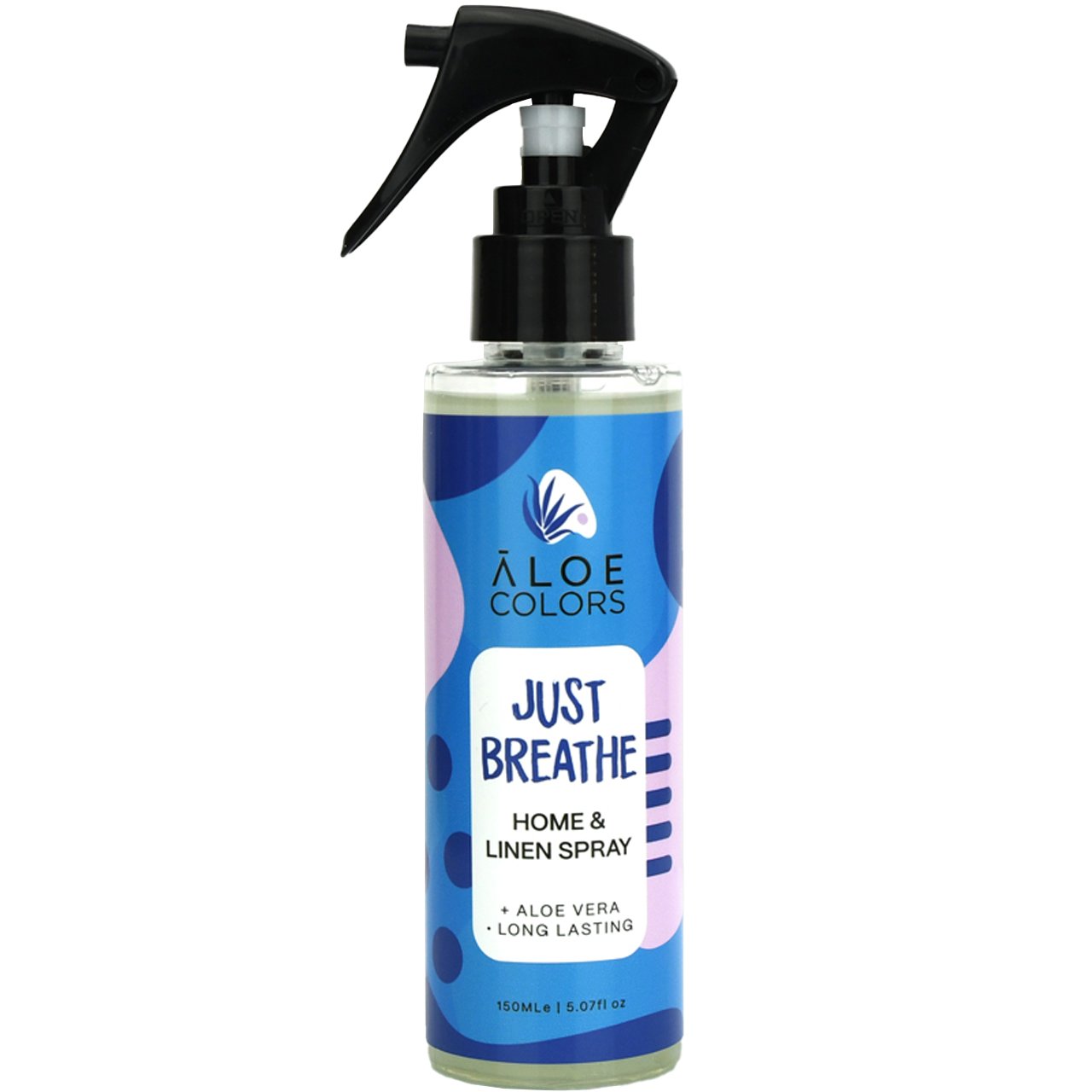 Aloe Colors Aloe Colors Home & Linen Spray Just Breathe Αρωματικό Spray Χώρου & Υφασμάτων με Έντονο Άρωμα με Έντονο Άρωμα Διαρκεί 150ml