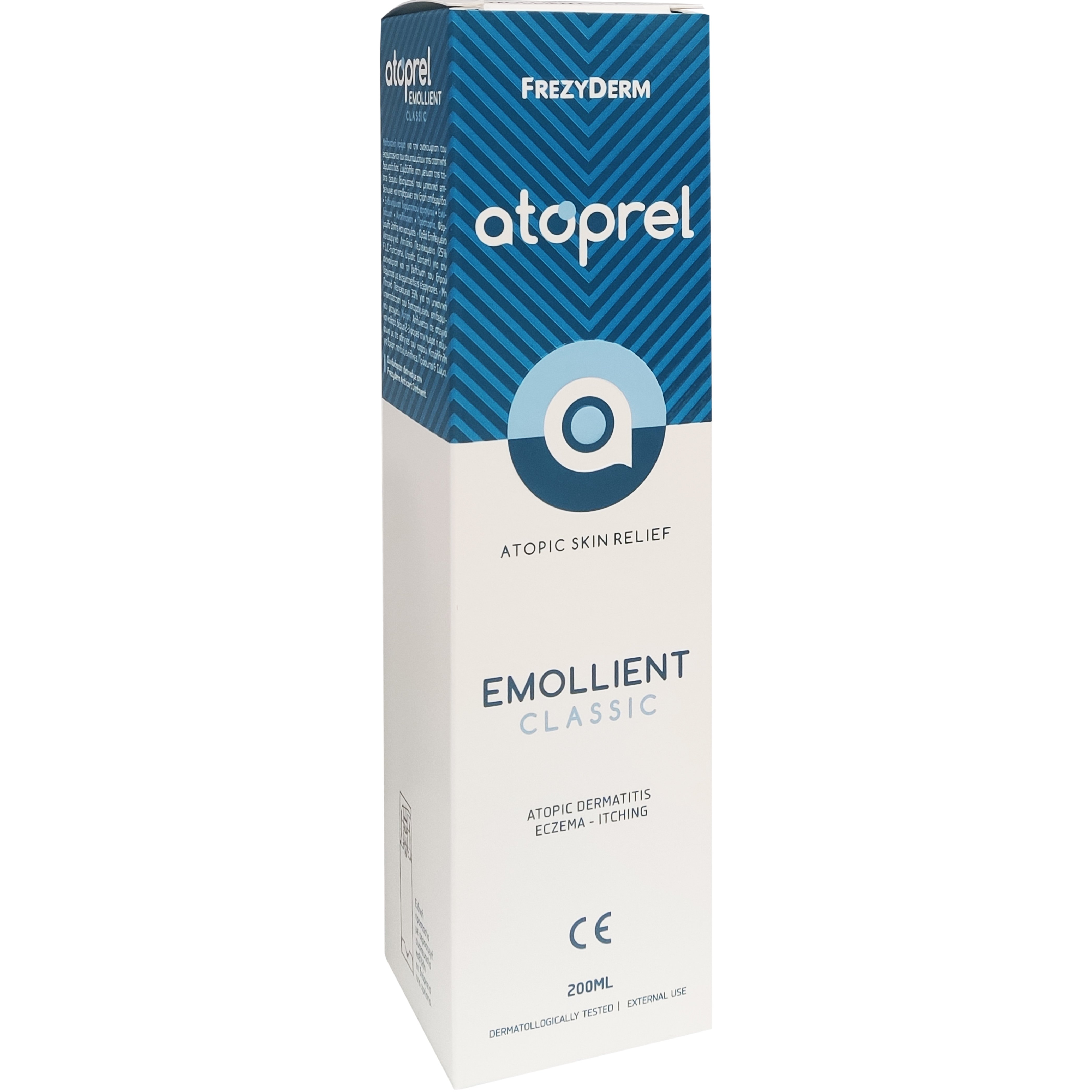 Frezyderm Atoprel Emollient Classic Μαλακτική Κρέμα Προσώπου & Σώματος για Ατοπικά Δέρματα & Ανακούφιση του Εκζέματος 200ml