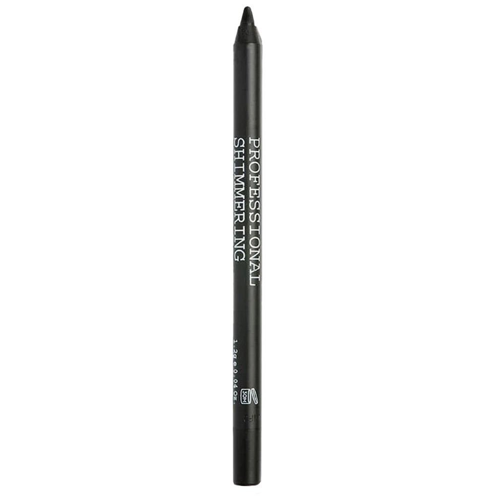 Korres Korres Black Volcanic Minerals Professional Shimmering Eyeliner Έντονο Χρώμα με Μεγάλη Διάρκεια σε Ιριδίζουσα Απόχρωση 1,20ml - 01 Black