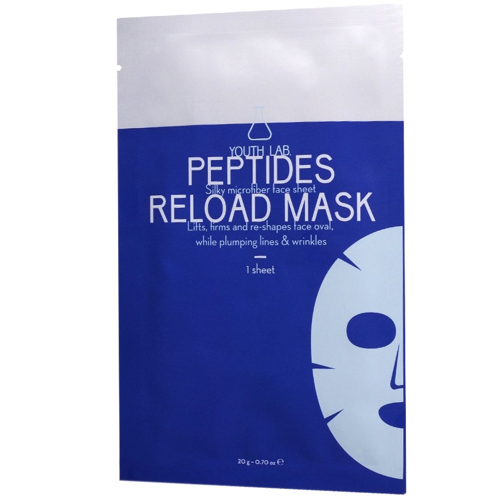 Youth Lab Peptides Reload Mask Υφασμάτινη Μάσκα Προσώπου με Πεπτίδια, για Πλήρη Αναδόμηση της Ώριμης Επιδερμίδας 1 Τεμάχιο