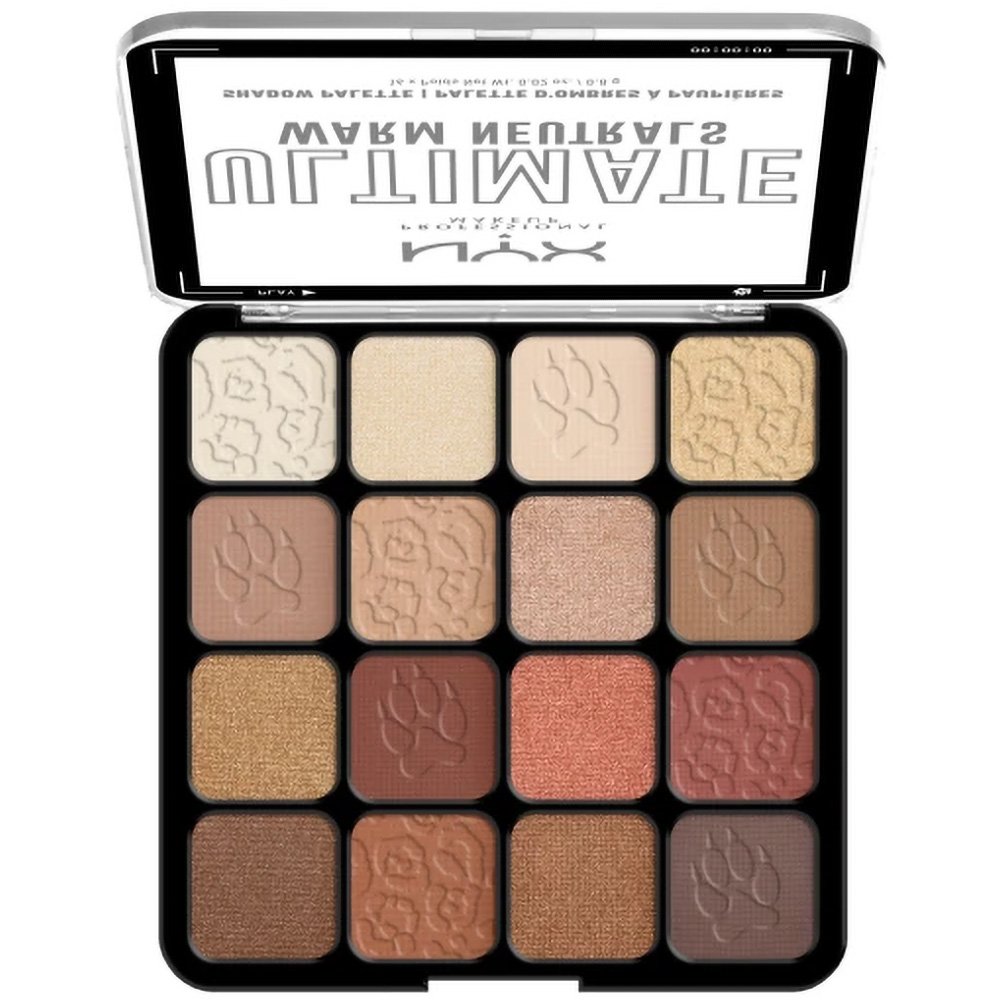 NYX Professional Makeup NYX Professional Makeup Ultimate Shadow Palette Παλέτα Σκιών 16 Αποχρώσεων 1 Τεμάχιο - Warm Neutrals