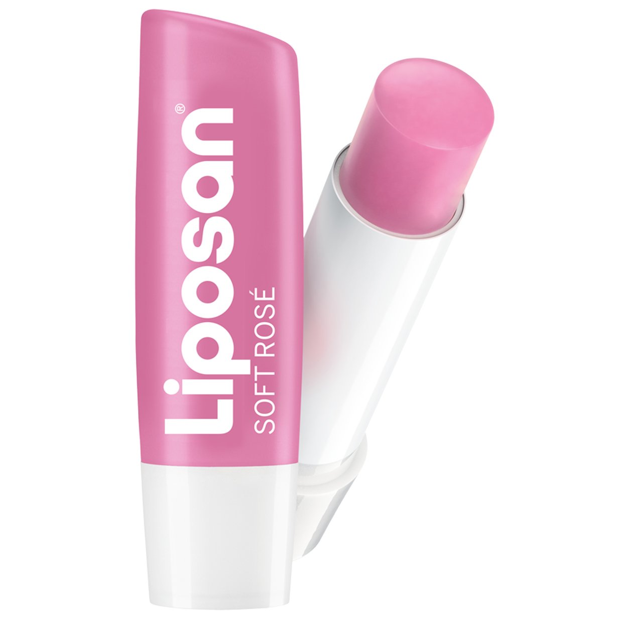 Liposan Liposan Soft Rose Lip Balm 24h Hydration Βάλσαμο Χειλιών 24ωρης Ενυδάτωσης & Θρέψης με Άρωμα Τριαντάφυλλου 4.8g