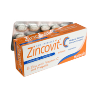 Health Aid Zincovit-C Ενίσχυση Του Ανοσοποιητικού 60tabs
