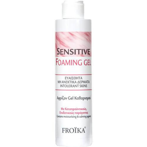 Froika Sensitive Foaming Gel Ήπιο Αφρίζον Gel Καθαρισμού για την Καθημερινή Υγιεινή Προσώπου και Σώματος 200ml