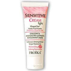 Froika Sensitive Cream Light 40ml - Froika,Ενυδατική Καταπραϋντική Κρέμα Προσώπου Ελαφριάς Υφής για το Ευαίσθητο - μη Ανεκτικό Δέρμα