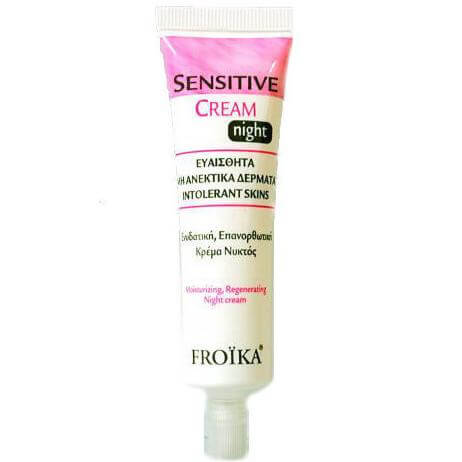 Froika Sensitive Cream Night Καταπραϋντικη & Ενυδατική Κρέμα Προσώπου Νύχτας, για το Ευαίσθητο μη Ανεκτικό Δέρμα 30ml