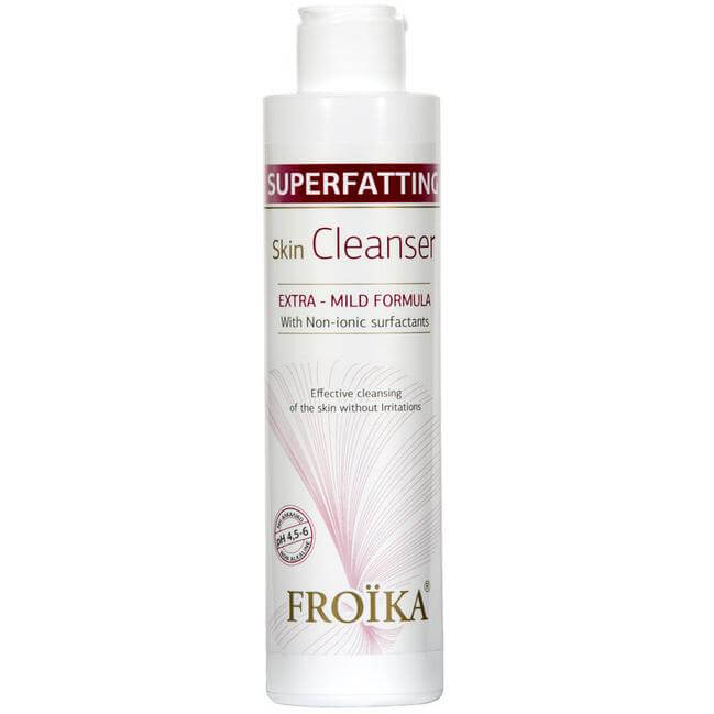 Froika Skin Cleanser Superfatting, Ήπιο Υγρό Καθαρισμού Κατάλληλο για Ευαίσθητα Δέρματα, Ξηρά, Αφυδατωμένα 200ml