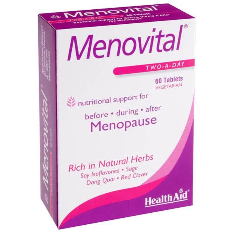 HealthAid Menovital Φροντίδα Για Την Εμμηνόπαυση 60tabs
