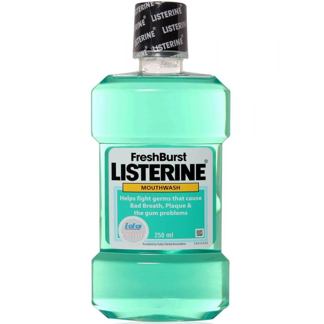 Listerine Fresh Burst Δροσερή Αναπνοή Δροσερή Γεύση 250ml