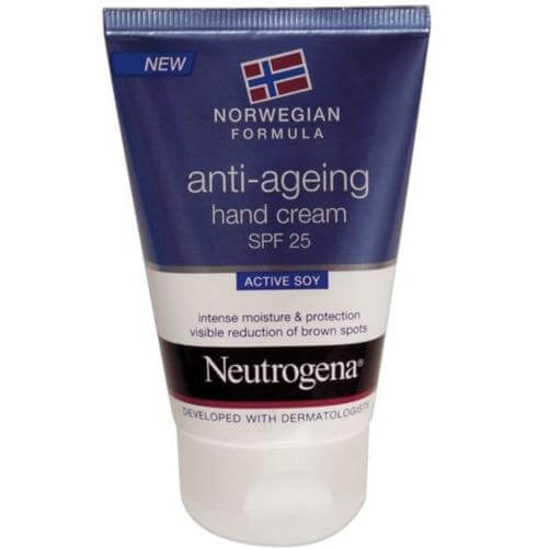 Neutrogena Hand Cream Anti-Ageing Spf25 Ενυδατική Κρέμα Χεριών Κατά των Σκούρων Κηλίδων για την Ξηρή & Σκασμένη Επιδερμίδα 50ml