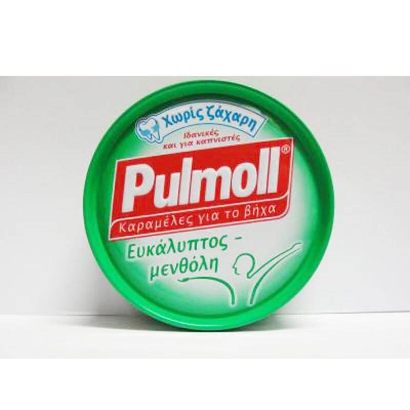 Pulmoll Καραμέλες με Ευκάλυπτος- Μενθόλη