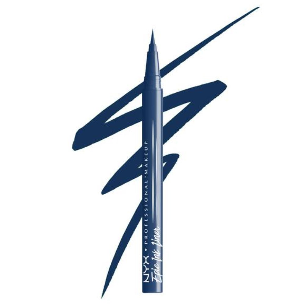 NYX Professional Makeup NYX Professional Makeup Epic Ink Eyeliner Υγρό Eyeliner με Εύκαμπτο & Ακριβές Πινελάκι 1ml - 10 Mid (Night) Rise
