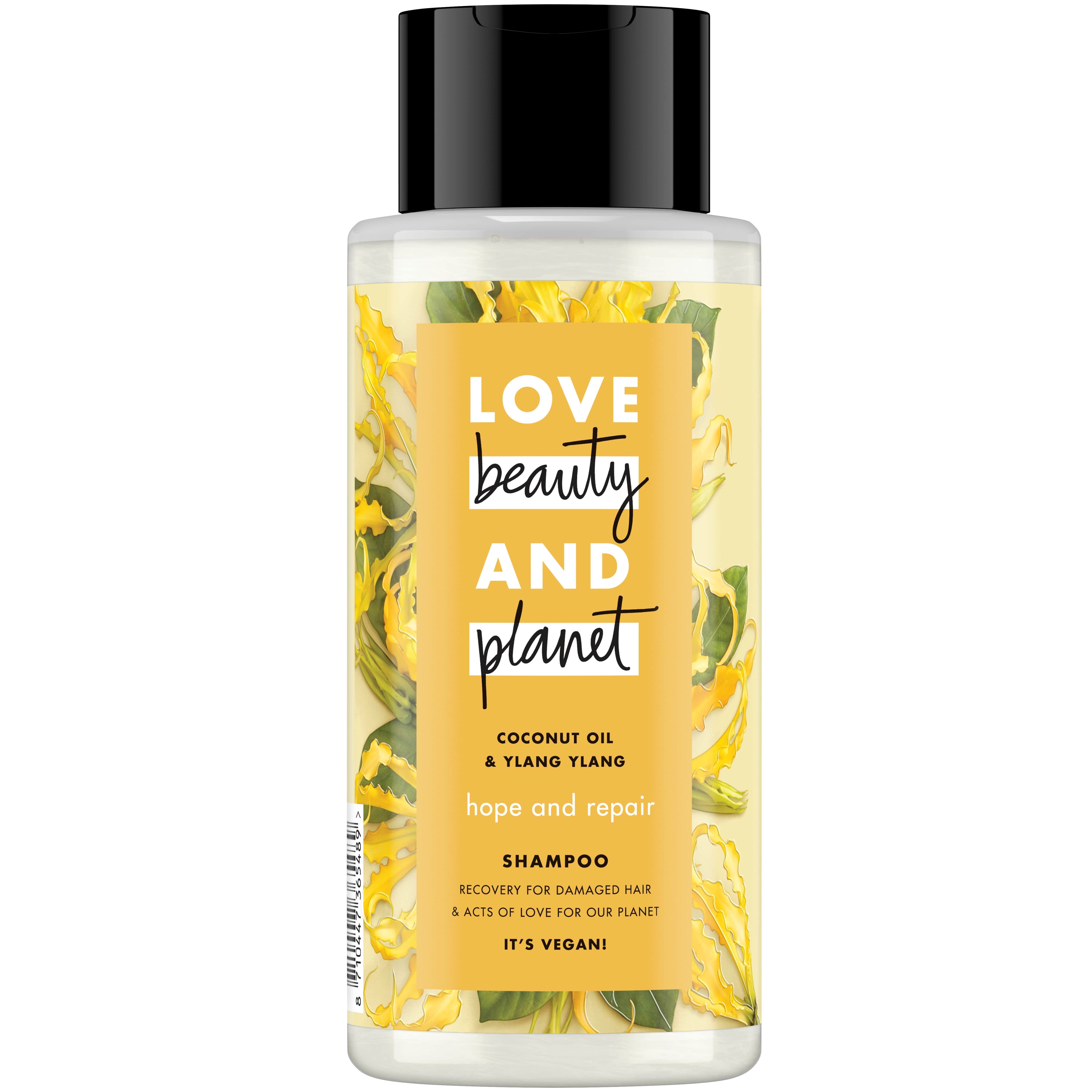 Love Beauty and Planet Σαμπουάν Ylang Ylang & Coconut Oil για Ταλαιπωρημένα Μαλλιά 400ml