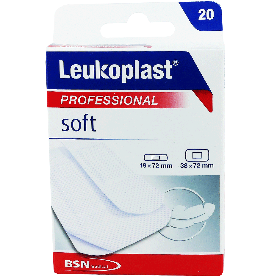 BSN Medical Leukoplast Professional Soft Αυτοκόλλητα Επιθέματα σε 2 Μεγέθη 20 Τεμάχια