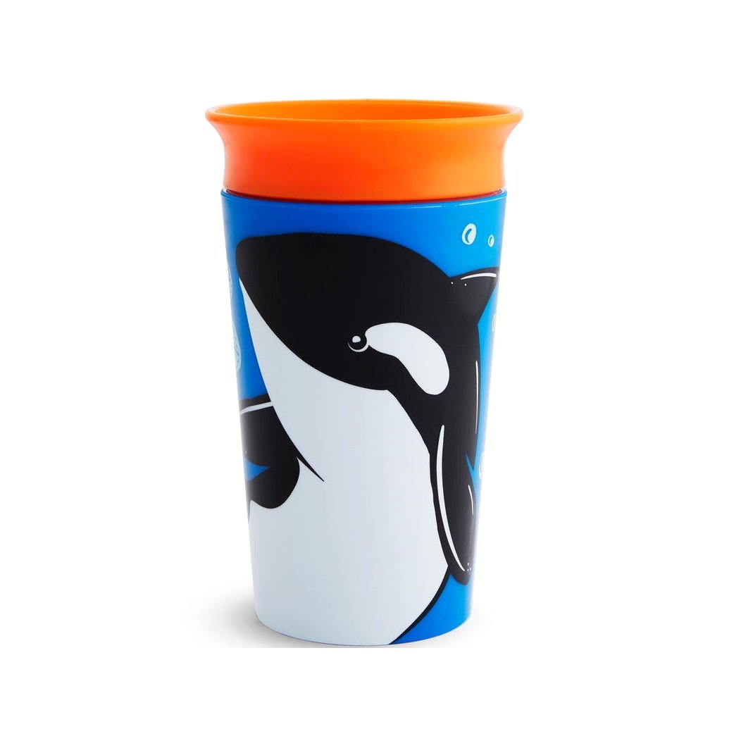 Munchkin Miracle 360 Sippy Cup, Orca Kids’ Cup, 266 ml