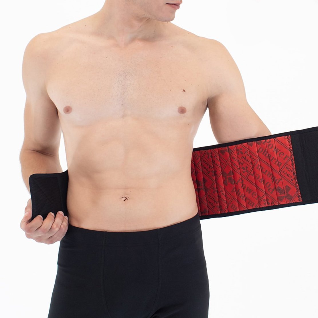 KEPLER Kepler FIR Nanotechnology Waist Belt Deseze With 6 Panels Κωδ 80150 Ορθοπεδική Ζώνη Κατάλληλη για Μέση, Ισχίο, Πλάτη με 6 Μπανέλες Μαύρο 1 Τεμάχιο - X Large