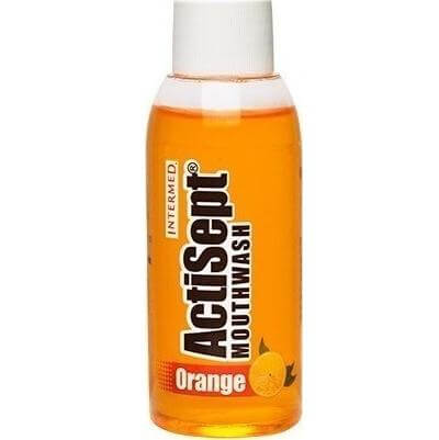 Actisept Orange Φθοριούχο Στοματικό Διάλυμα 60ml