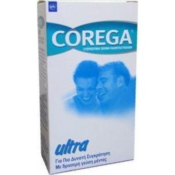 Corega Ultra Powder Στερεωτική Σκόνη Οδοντοστοιχιών 40gr