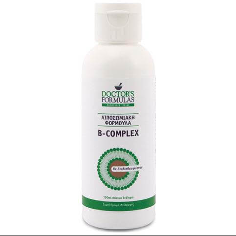 Doctors Formulas Λιποσωμιακό B Complex Φόρμουλα Νευρικής Λειτουργίας 120 ml