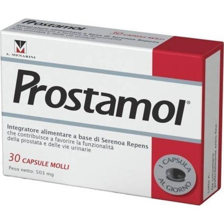 Menarini Prostamol Συμπλήρωμα Διατροφής για τη Λειτουργία του Προστάτη & του Ουροποιητικού Συστήματος 30caps